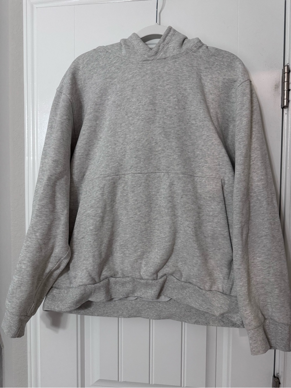 Lululemon Steady State Men's Grey Hooded Sweatshirt. Size medium